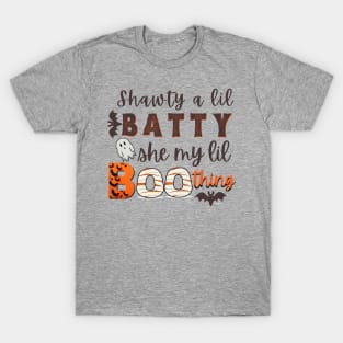 Shawty A Lil Batty She My Lil Boo Thing T-Shirt